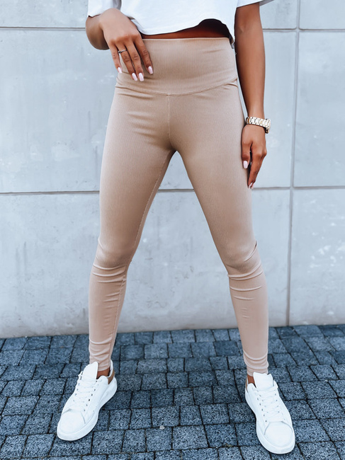 Damen Leggins LOOK ME Farbe Camel DSTREET UY1620