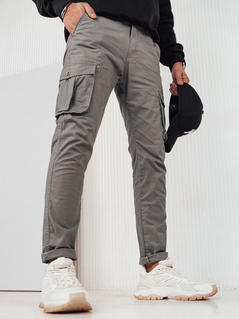 Herren Cargohosen Farbe Grau DSTREET UX4255