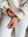 Damen Sweatshirt in Übergröße mit Herzen PINKNOTE grau Dstreet BY1501