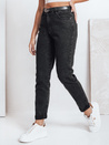 Damen Mom Fit Jeans schwarz Dstreet UY2779