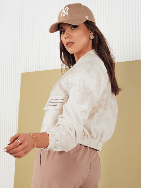 Damen Bomberjacke SERRO Farbe Beige DSTREET TY4298