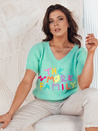 Damen Kurze Pullover FATEL Farbe Minzegrün DSTREET MY2317