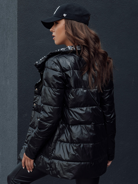 Damen Übergangs-Steppjacke MINTY DATE schwarz Dstreet TY4508