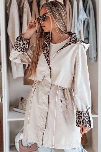 Damen Übergangsparka PANTER Jacke weiß Dstreet TY4802