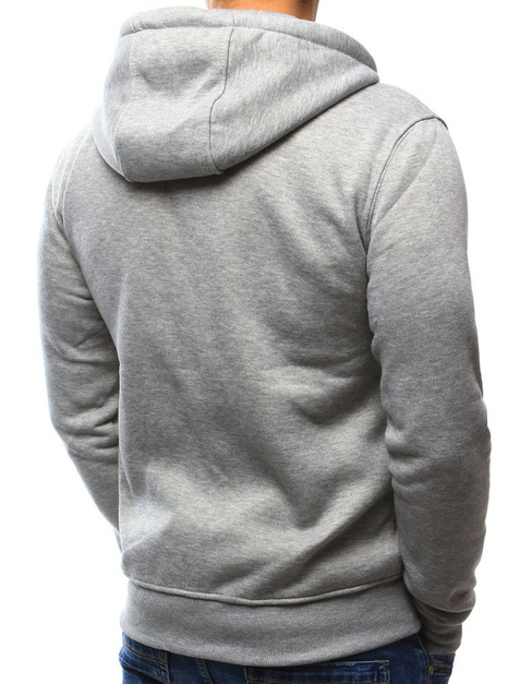 Herren Kapuzenpullover Hellgrau Dstreet BX2412
