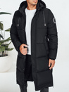 Herren Winterjacke mit Kapuze schwarz TX5068
