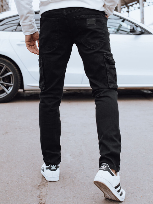 Herren Cargohosen Farbe Schwarz DSTREET UX4237