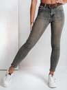 Damen Skinny Jeans mit Gürtel blau Dstreet UY2810