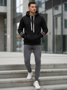 Herren Kapuzenpulli schwarz Dstreet BX5940