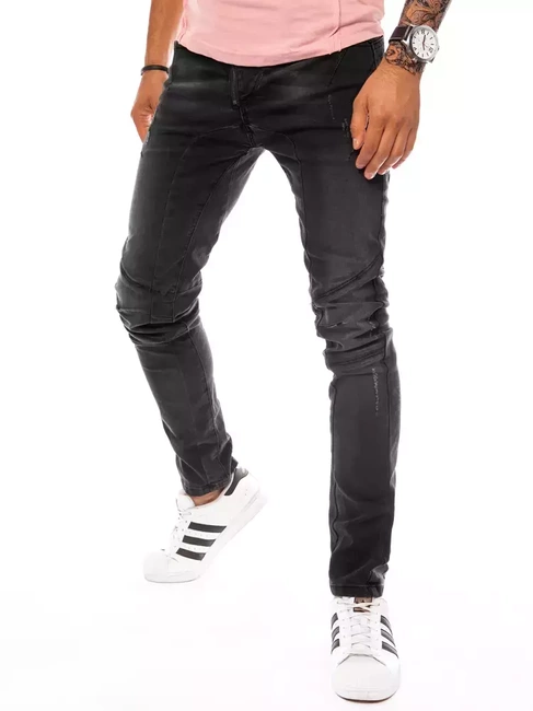 Herren Jeanshose Schwarz Dstreet UX3800