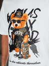 Bedrucktes Herren-T-Shirt weiß Dstreet RX5647_4