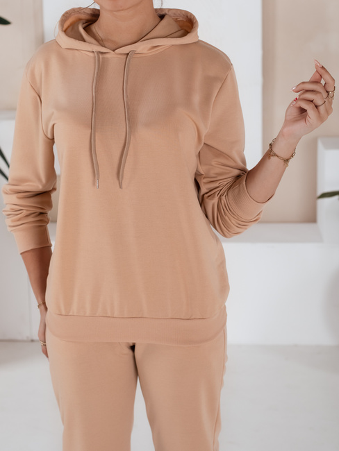 Damen Trainingsanzug-Set MIGEL Farbe Dunkelbeige DSTREET AY0805