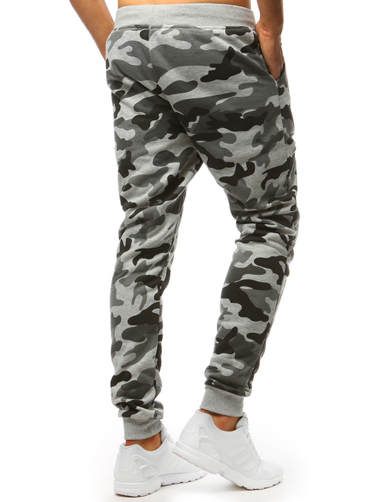 Herren Trainingshose Camo Grau Dstreet UX3515