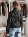 Damen Lederjacke DARKGLORY ramonesque schwarz Dstreet TY4963