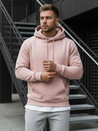 Herren Kapuzenpullover rosa Dstreet BX4845