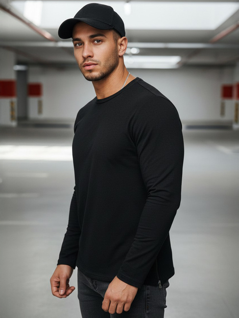 Herren Longsleeve Farbe Schwarz DSTREET LX0559