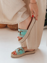 MISSWAVE Damen Flip-Flops grün Dstreet ZY0949