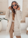 Damen Steppwinterjacke mit Kapuze hellgrau Dstreet TY5092