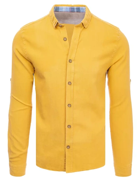 Senfhemd für Männer Dstreet DX2379