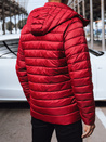 Herren Steppjacke Farbe Rot DSTREET TX4447