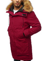 Herren Winter Parka Jacke kastanienbraun TX3128_3