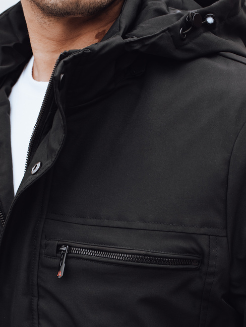 Herren Übergangsjacke schwarz Dstreet TX5031