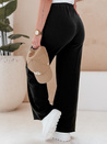 Damen Jogginghose mit weitem Bein DRESLINA schwarz Dstreet UY2692