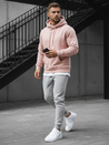 Herren Kapuzenpullover rosa Dstreet BX4845