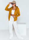 Damen Sweatshirt VICTORIA Camel BY0227