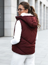 Damen Steppweste LIKEHUGS burgundy Dstreet TY4976
