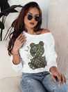 Damen Bluse mit langen Ärmeln OSTIO Farbe Weiß DSTREET RY2361