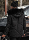 MODIVA gesteppte Damen Winterjacke mit Kapuze schwarz Dstreet TY4726