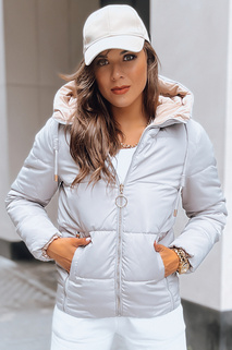 Damen Daunenjacke VICTORIA SNUG Farbe Grau DSTREET TY3696