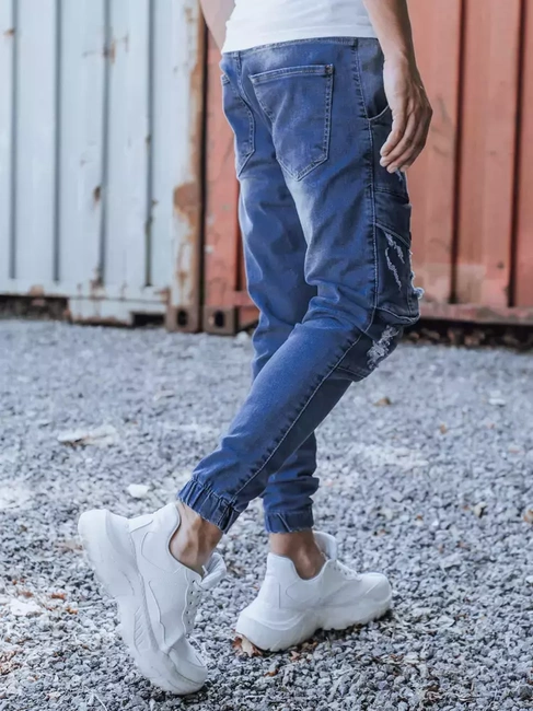 Herren Jeans Joggerhose Blau Dstreet UX3285