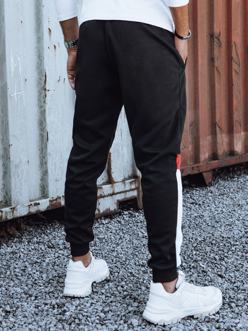 Herren Sweathose mit Kordelzug schwarz Dstreet UX4448