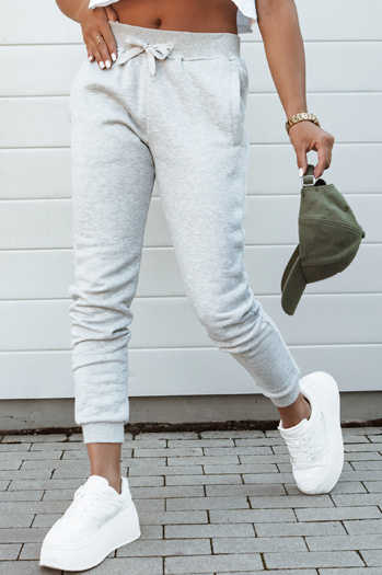 FITS Damen Jogginghose hellgrau UY2186