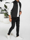 Herren Steppweste schwarz Dstreet TX5084