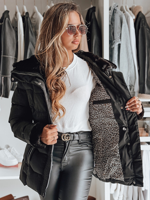 WINTERGIRL Damen Steppjacke schwarz Dstreet TY4933