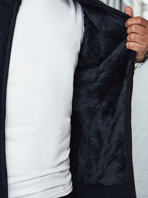 Herren Pullover ohne Knöpfe navy blau Dstreet WX2250z