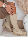 Damen Sockenstiefel beige Dstreet ZY1012