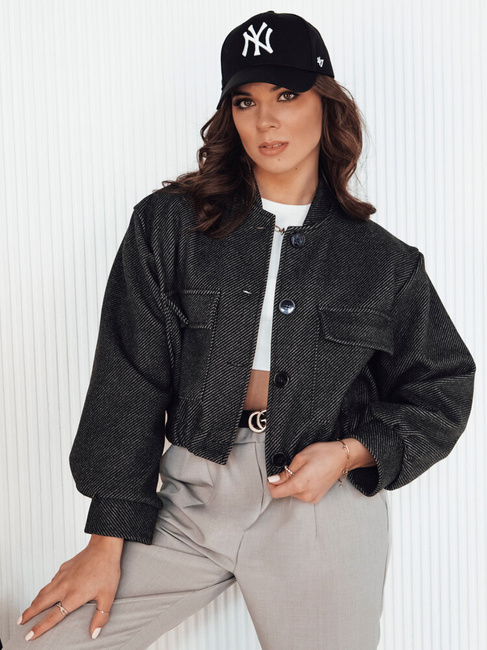 Damen Bomberjacke HONES Farbe Graphite DSTREET TY4142