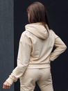 Damen TRENDHOOD cremefarbener Hoodie Dstreet BY1308