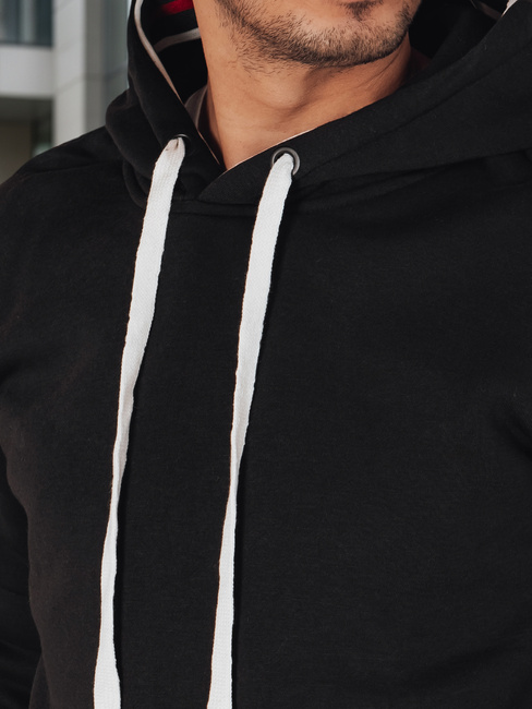 Herren Kapuzenpulli schwarz Dstreet BX5940