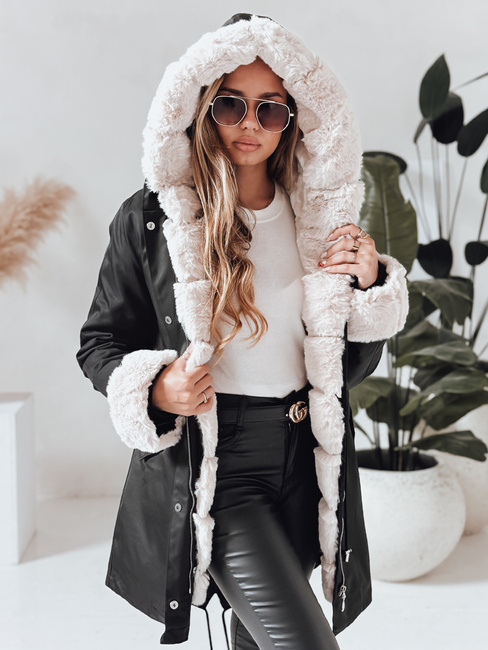 Damen Winterjacke ARCTIC Farbe Schwarz DSTREET TY3985