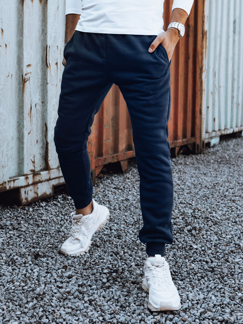Marineblaue Hose für Männer Dstreet UX4432