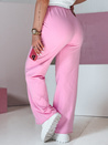 Damen Jogginghose mit weitem Bein DRESLINA rosa Dstreet UY2691