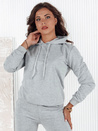 Damen Trainingsanzug Set MIGEL hellgrau Dstreet AY1083