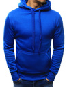 Herren Kapuzenpullover Blau BX2392