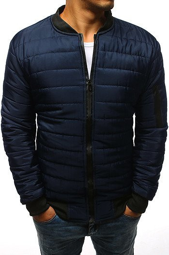 Herren Gesteppte Bomberjacke Dunkelblau Dstreet TX2205