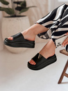Damen Plateau-Flip-Flops SUN STEPS schwarz Dstreet ZY0848_1